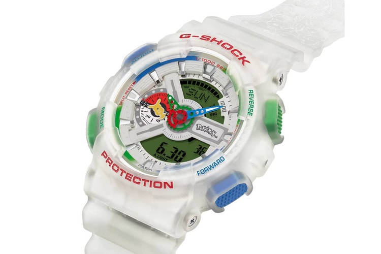 Offizieller Look auf die Pokémon x G-SHOCK GA‑110PKM‑7A Uhr