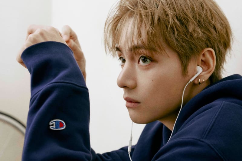 BTS-Mitglied V ist das neue Gesicht der globalen Champion-Kampagne