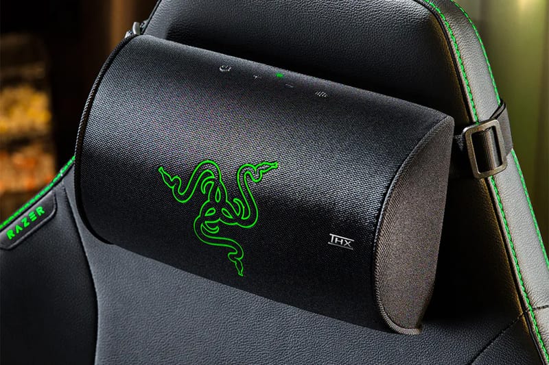 Razer präsentiert Clio X: Kabelloses Lautsprecher-Nackenkissen für Gaming-Stühle