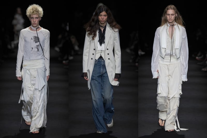 Ann Demeulemeesters „Lonesome Heaven“ SS27 baut auf sonnengebleichtem Verfall auf