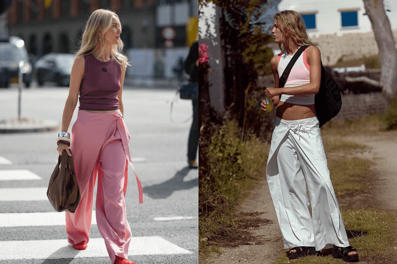 Street style girls have moved on: cocoon pants are out, wrap trousers are the spring 2026 must-buy