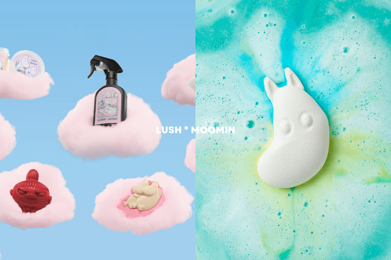 So cute you’ll hardly want to use them: LUSH × Moomin turns the whole of Moominvalley into soothing scents