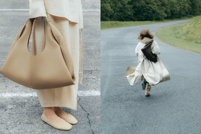 Like a gentle leather embrace: Polène’s new Shuldo bag uses soft pleats to trace the most effortless shoulder silhouette