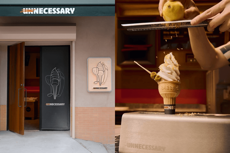Dirty Martini becomes soft serve: Taiwan’s NINAO teams up with a famous New York bar to create this summer’s most stylish dessert shop