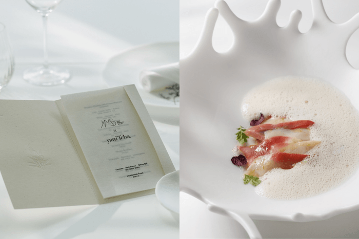 After winning its first Michelin star: Restaurant 12 × yam’Tcha connect Paris, Hong Kong, and Yangmingshan with 14 courses