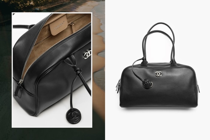 The big-bag craze continues: CHANEL bowling bag debuts, with minimal black-and-gold and black-and-silver colorways that steal your heart at first sight