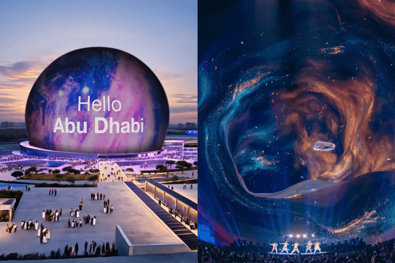 The world’s second Sphere is coming! Next stop Abu Dhabi, set to debut in 2029