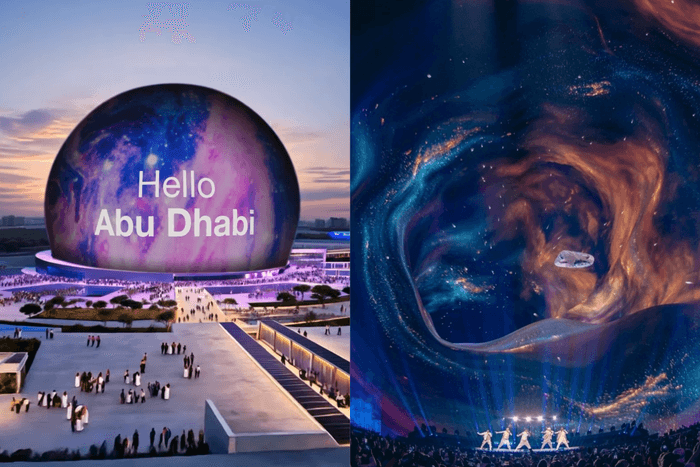 The world’s second Sphere is coming! Next stop Abu Dhabi, set to debut in 2029