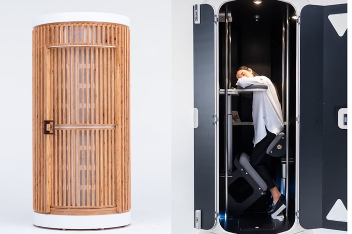 No need to lie down to sleep: Japan launches giraffenap standing nap pod