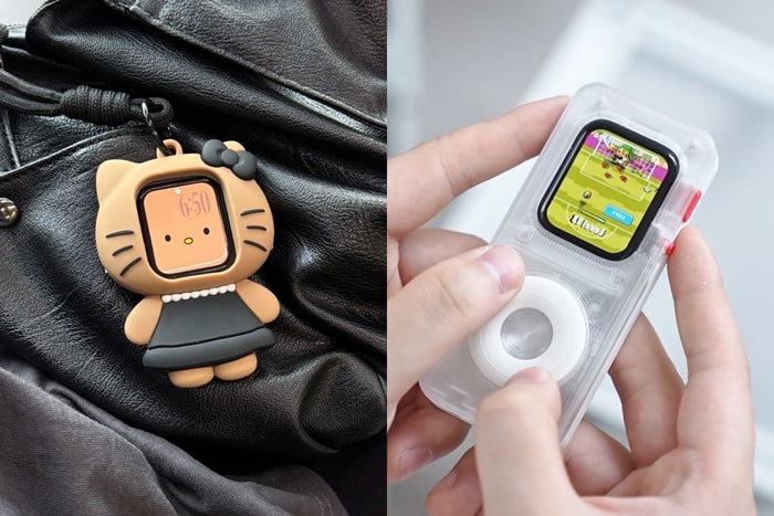 Ditch the cold tech vibe! Turn your Apple Watch into a retro toy, and it’s super cute as a bag charm too