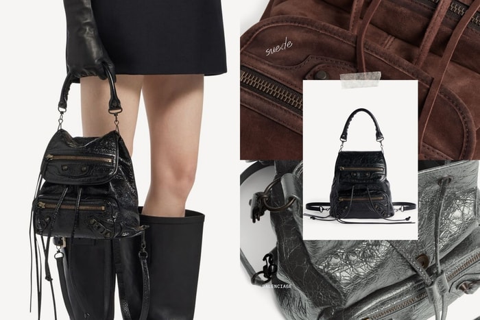 Your favorite motorcycle bag just got a new look: Balenciaga quietly drops the all-new Le City Mini backpack, switching between top handle and straps as you like