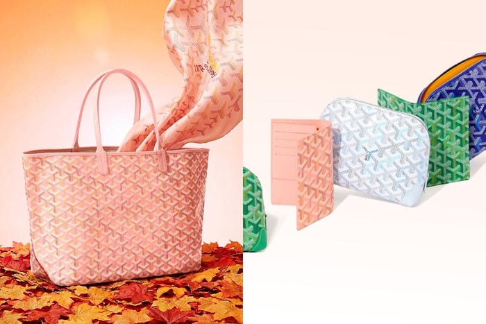 Meet the Goyard everyone’s chasing: classic Goyardine goes pastel pink in a limited multicolored drop