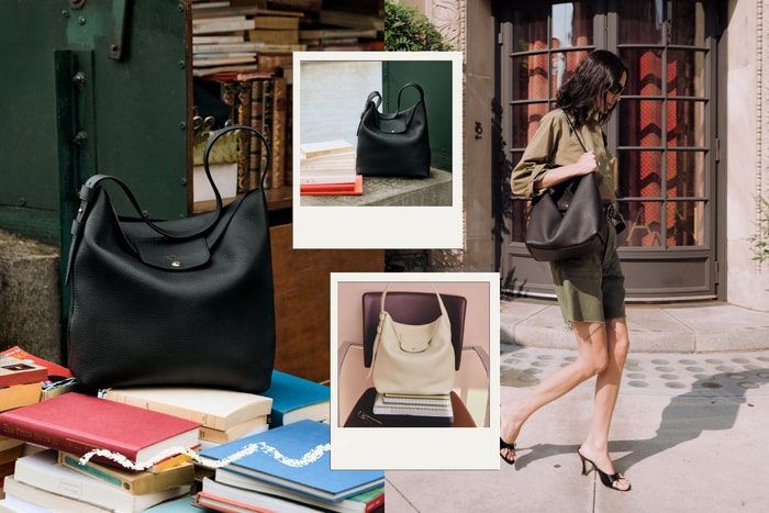The ultimate commuter bag: this Longchamp Le Foulonné Hobo has even won over Alexa Chung with its softness and practicality