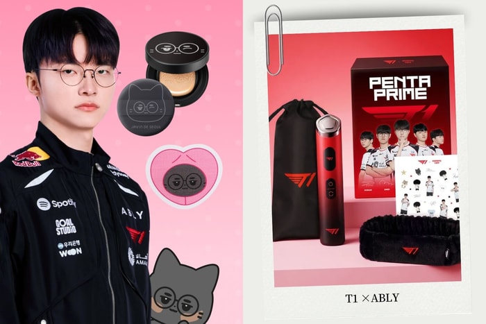 They’ve even got men’s sunscreen and face powder! T1 teams up with ABLY for limited-edition makeup, with a raffle for signed jerseys and home game tickets