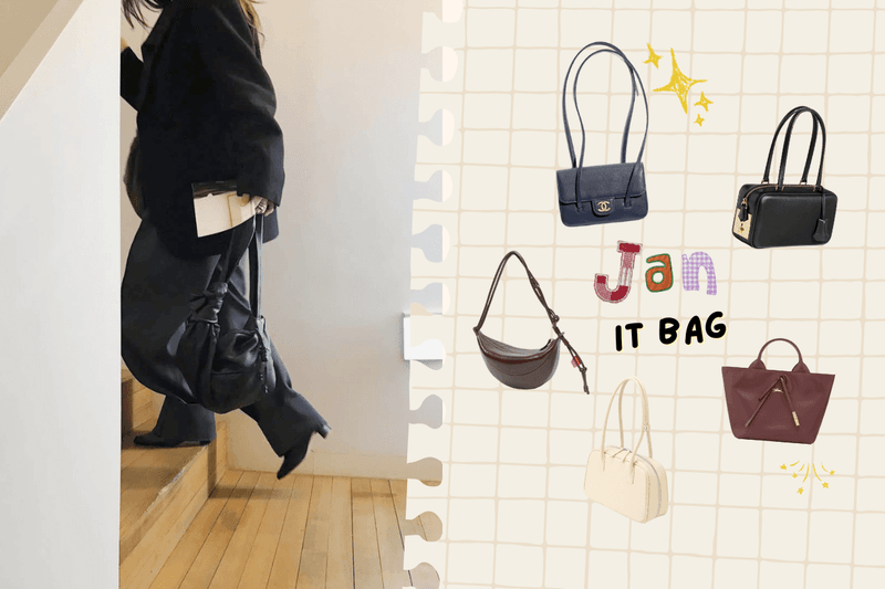 Clean lines, cool attitude: the Top 5 “It” everyday bags everyone’s clicking on this month