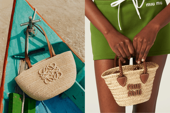 Want to get a timeless spring-summer handbag? Save this list first: LOEWE, Miu Miu… 10+ luxury woven bags to check out!