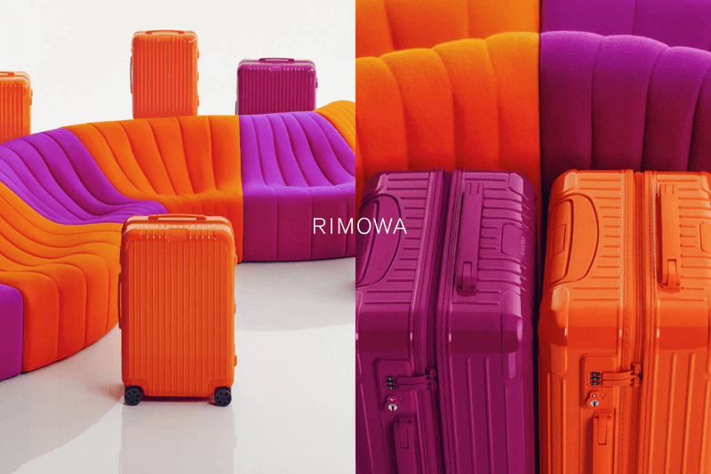 No More Hiding on the Luggage Carousel: RIMOWA Uses Orange and Magenta to Make Travel More Personal
