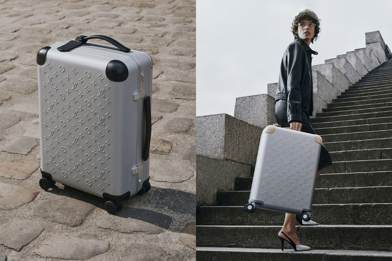 Louis Vuitton turns its suitcase into a metal sculpture with the first rivet-free Horizon Aluminum
