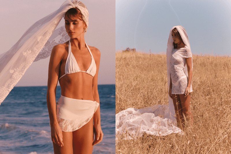 Not Only Wedding Dresses Are Romantic: Frankies Bikinis Creates the Dreamiest Bridal Swimsuit for Your Honeymoon