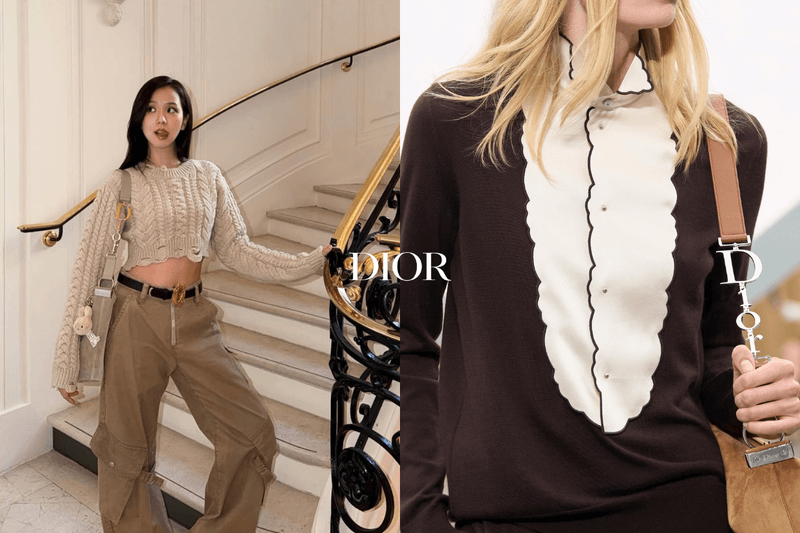 Effortless elegance: the new Dior Diorly bag arrives, and Jisoo wears it with ultra-chic ease