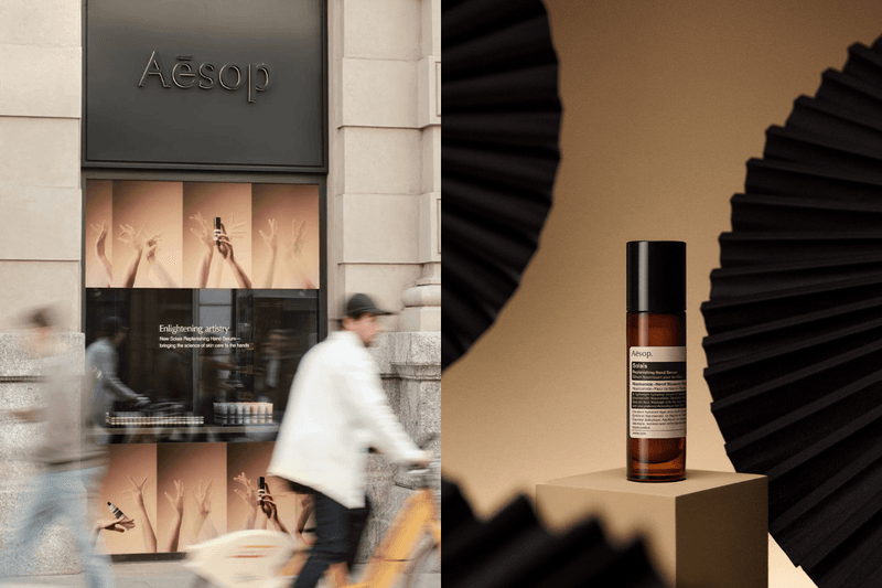 Buzz is building on Threads as Aesop’s first hand serum debuts, turning soft, glowing hands into a daily ritual