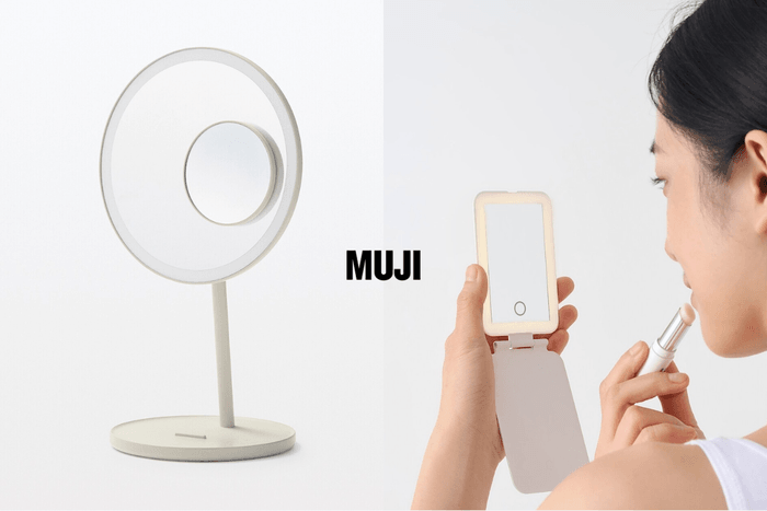 Why are Japanese girls all rushing to get this? The MUJI makeup mirror that sold out in Japan makes even everyday makeup feel more luxurious