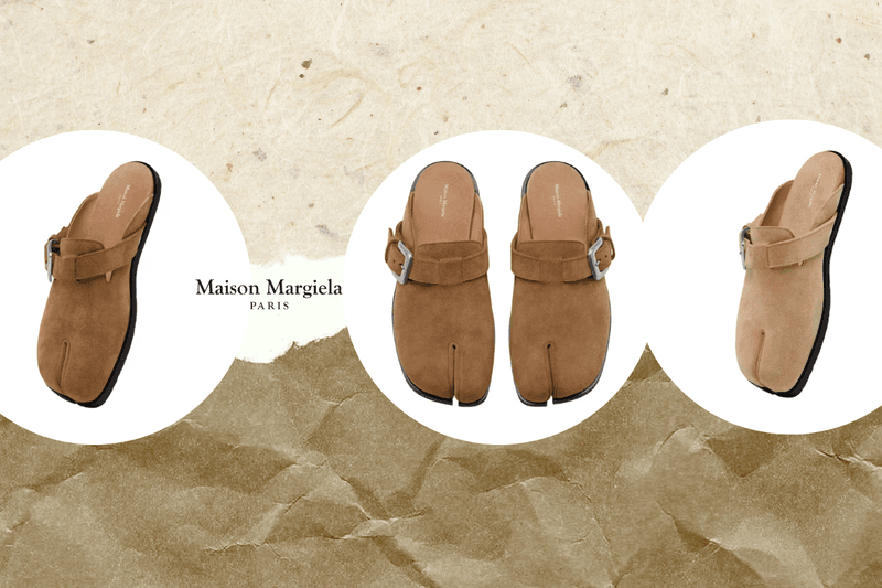 A new pair for split-toe shoe fans: Maison Margiela turns the Tabi into a chic mule