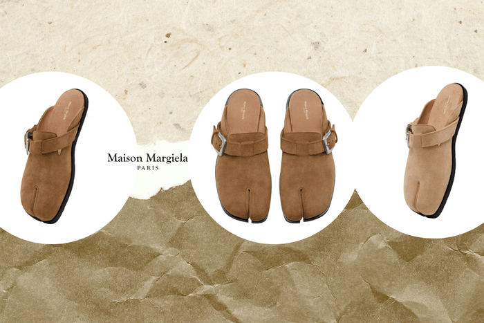 A new pair for split-toe shoe fans: Maison Margiela turns the Tabi into a chic mule