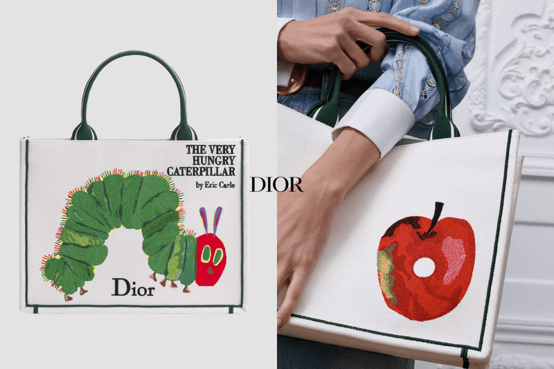 The sold-out Dior bag is a kids’ book: The Very Hungry Caterpillar Book Tote arrives in a dreamy meeting of childhood memories and couture craftsmanship