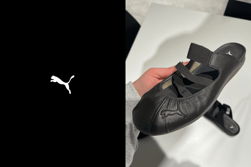 Missing the heel, but somehow even more stylish: the new PUMA Speedcat Mule is about to quietly take over your feed