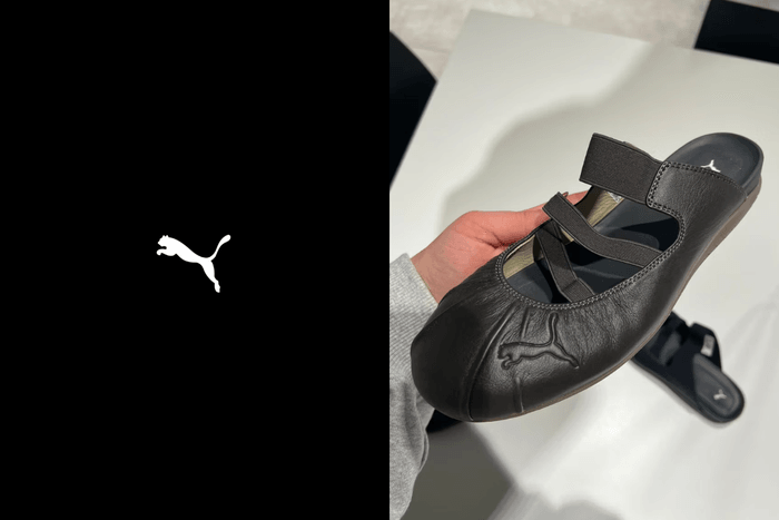 Missing the heel, but somehow even more stylish: the new PUMA Speedcat Mule is about to quietly take over your feed
