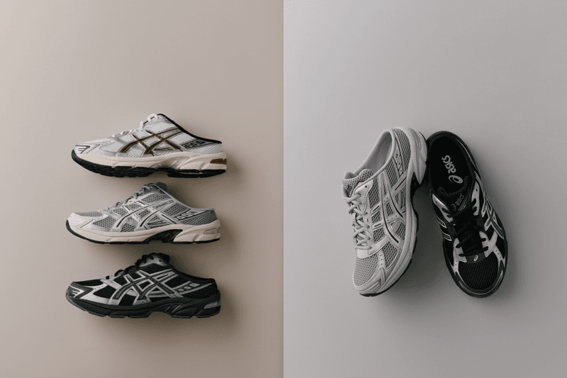 ASICS turns its retro running shoes into mules: the new Mule style makes it so easy to slip on and head out this summer