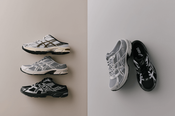 ASICS turns its retro running shoes into mules: the new Mule style makes it so easy to slip on and head out this summer