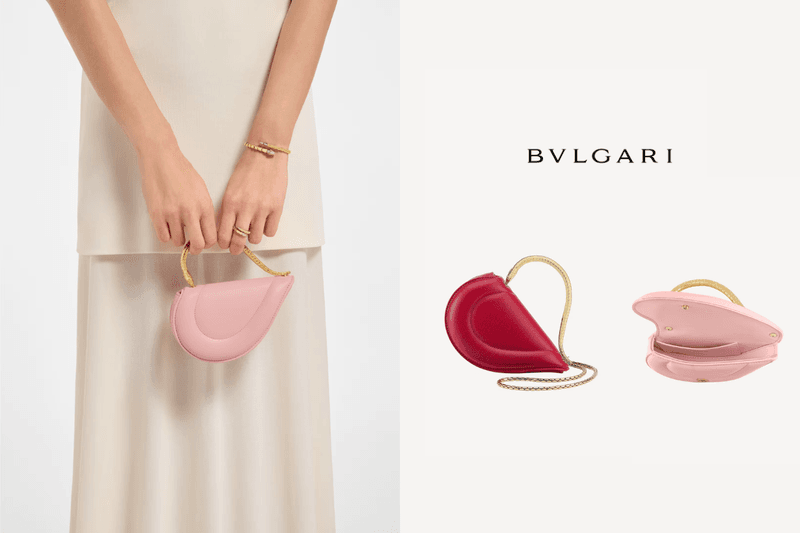 Shrink that fluttering feeling down to palm size: set to be a sell-out, Bvlgari Serpenti Cuoricino launches an ultra-mini heart-shaped bag!