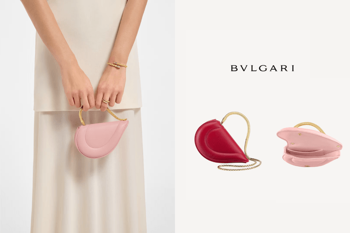 Shrink that fluttering feeling down to palm size: set to be a sell-out, Bvlgari Serpenti Cuoricino launches an ultra-mini heart-shaped bag!