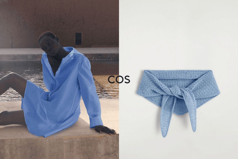 From deep sea blue to misty light blue: COS’s new blues write the quietest yet most refined everyday looks