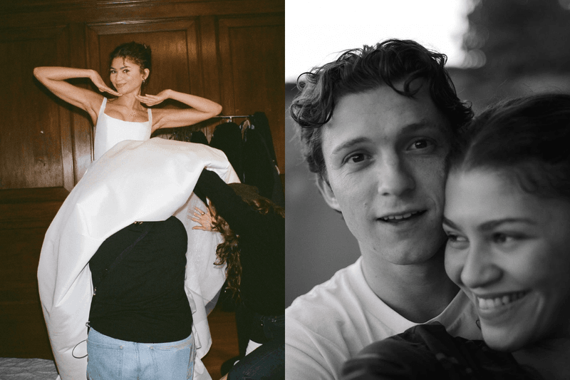 We might never see Zendaya’s wedding dress: she and Tom Holland kept their wedding hidden, and that makes it even more romantic