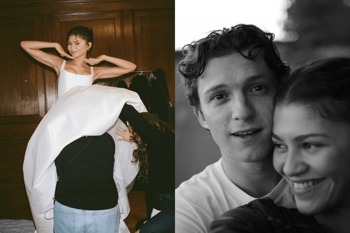 We might never see Zendaya’s wedding dress: she and Tom Holland kept their wedding hidden, and that makes it even more romantic