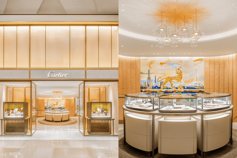 A panther in the harbor city: from the Sizihwan sunset to the panther art wall, Cartier’s Kaohsiung Hanshin boutique is a must-see