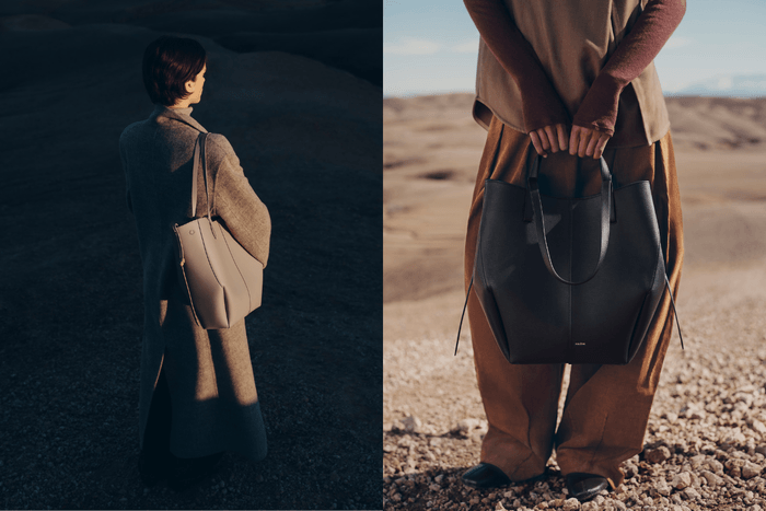 Bringing French elegance into every day: the new Polène Cyme Tote is here, now even more practical and charming