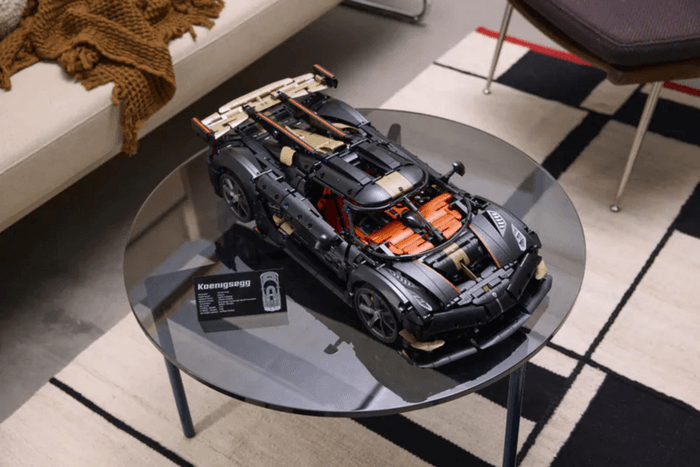 Built with 4,104 pieces: LEGO launches its most complex supercar model ever!