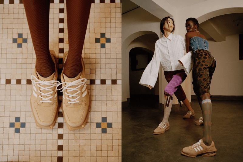 These square-toe sneakers are gorgeous: adidas teams up with Japanese select shop Forget-me-nots for a limited-edition collab