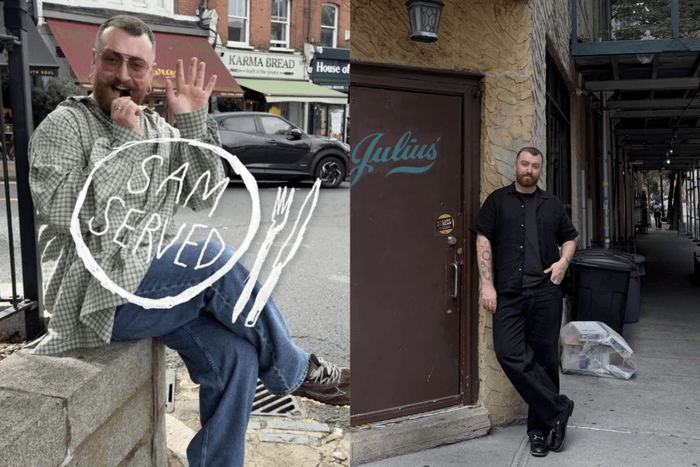 Turns out Sam Smith is a secret foodie, and he’s opened a food account to share his favorite hidden restaurants