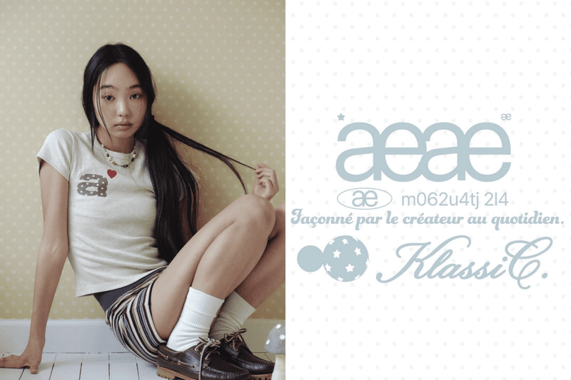 Korean It brand aeae lands in Taiwan for the first time, joining forces with KlassiC for a limited collaboration pop-up store!