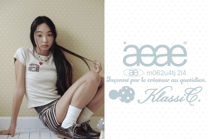 Korean It brand aeae lands in Taiwan for the first time, joining forces with KlassiC for a limited collaboration pop-up store!