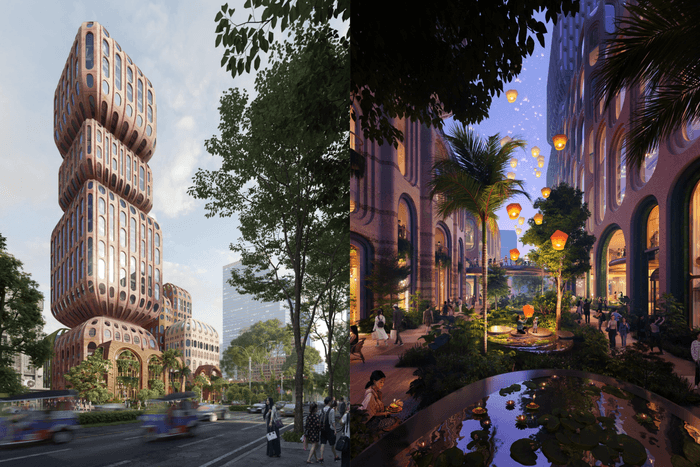 Inspired by traditional Thai lanterns, Bangkok’s new landmark Hatai will light up the skyline in 2027
