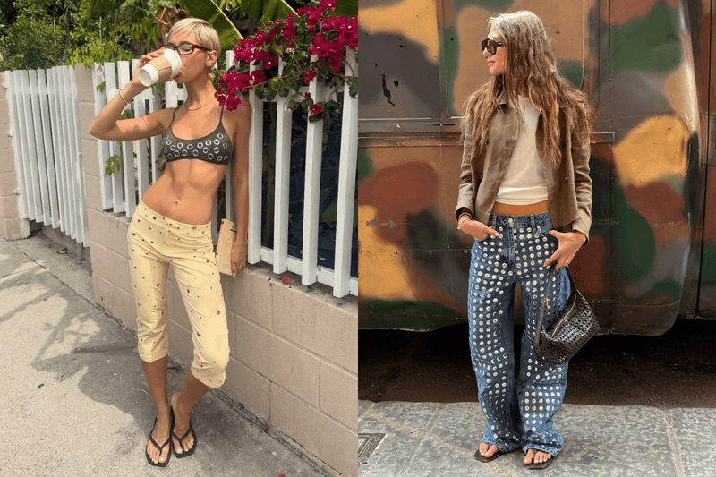 Say no to boring minimalism: Regular jeans just don’t cut it anymore, and stylish girls are all wearing these statement jeans this summer