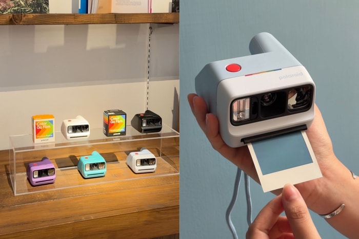 As compact as a cushion foundation! An unplugged, slow-living kind of romance: an instant camera that fits in your mini bag