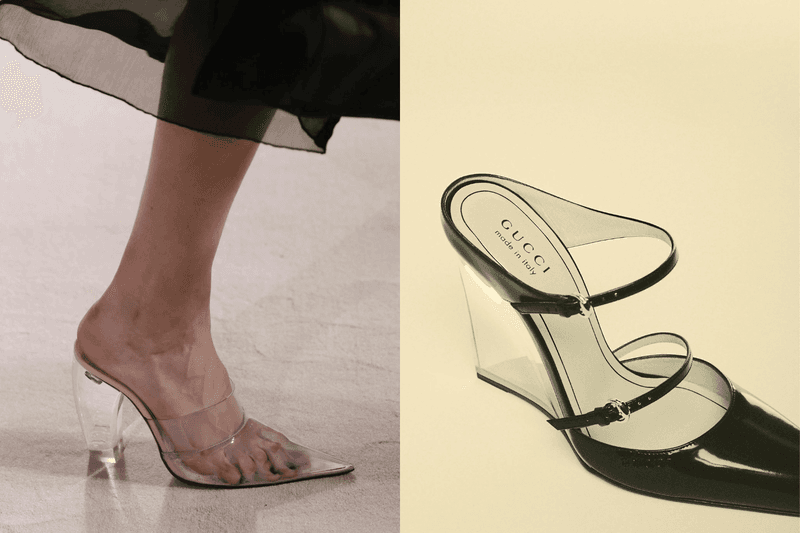 Are shoes starting to disappear? Transparent shoes are becoming this year’s most controversial fashion trend