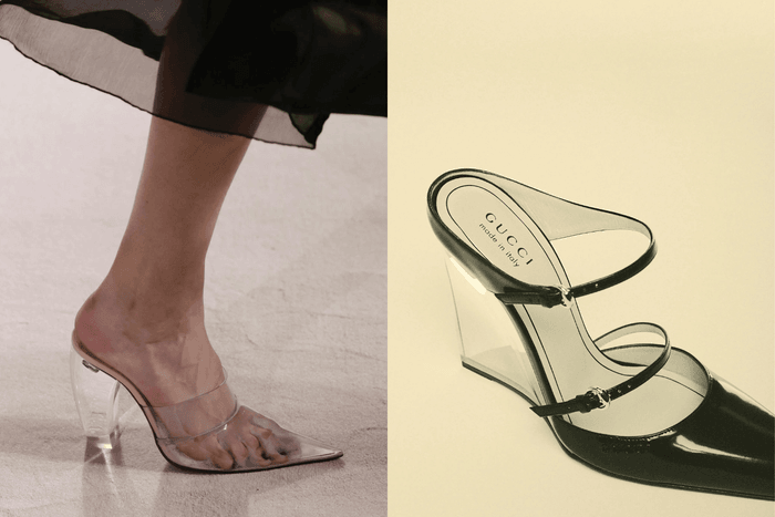 Are shoes starting to disappear? Transparent shoes are becoming this year’s most controversial fashion trend